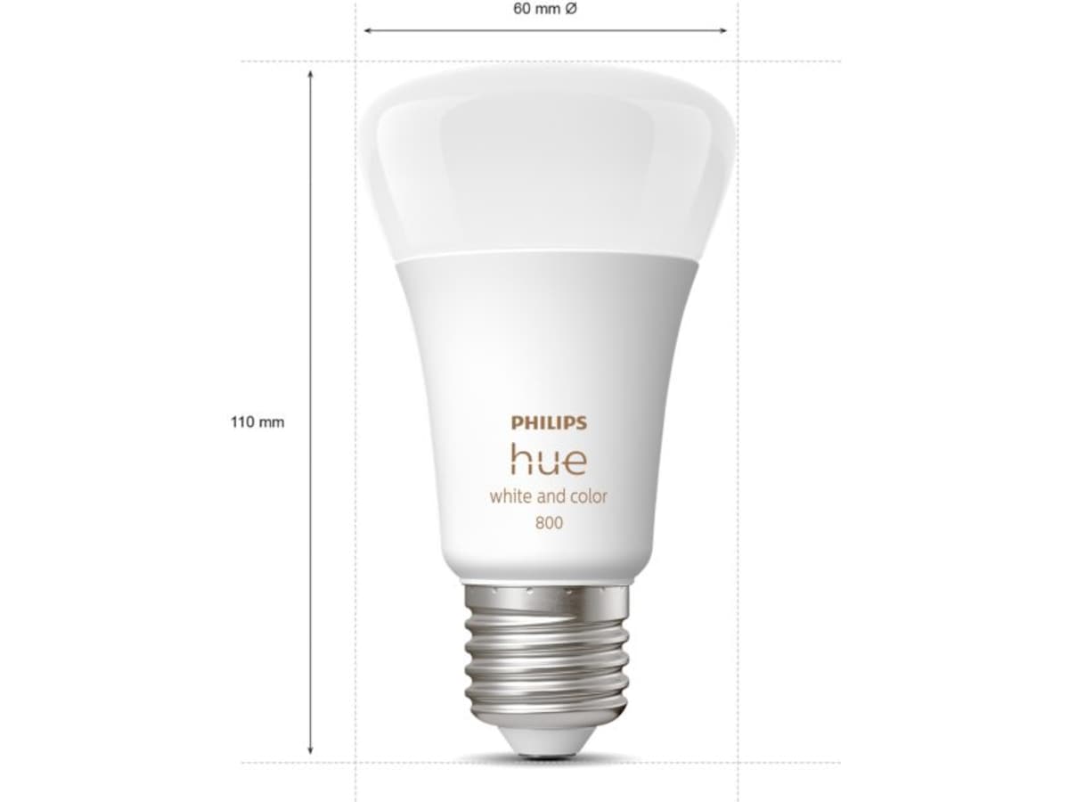 Philips Hue WCA -lampor 6,5 W A60 E27 4 st LED-lampor & glödlampor