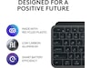 Logitech MX Keys S Trådlöst tangentbord (graphite) Tangentbord