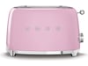 Smeg TSF01PKEU Brödrost för 2 skivor (rosa) Brödrostar