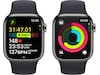Apple Watch Series 9 GPS + LTE 41mm Rostfritt stål (grafit) Smartwatches