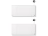 Mill Glass WiFi Gen 3 panelradiator 1000W (vit) 2-pack Panelelement