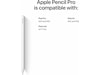 Apple Pencil Pro (vit) Tangentbord och pennor