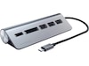 Satechi USB-C Combo Hub (space grey) Dockningsstation och USB-hub