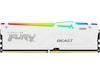 Kingston FURY Beast RGB DDR5 6000MHz 32GB (vit) Minne