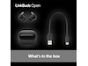Sony Linkbuds Open True Wireless öronproppar (svart) In-ear hörlurar