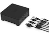 Port Design Universal Office Dockningsstation 2 x 2K Dockningsstation och USB-hub
