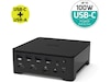 Port Design Universal Office Dockningsstation 2 x 2K Dockningsstation och USB-hub