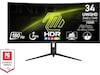 MSI 34" curved gamingskärm MAG 342CQR E2 Gamingskärmar