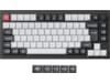 Keychron Q1 HE 75% QMK trådlöst gamingtangentbord (svart) Gamingtangentbord