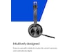Poly Voyager Focus 2 MS USB-C Headset med laddningsställ Trådlöst headset