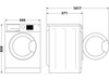 Whirlpool FFB 7469 BV EE Tvättmaskin (vit) Tvättmaskin