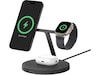 Belkin 3-i-1 Qi2 15W Ladestativ (sort) Trådlös laddare