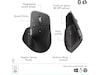 Logitech MX Master 4 til Mac Trådløs Mus (space black) Mus
