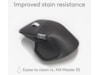 Logitech MX Master 4 Trådlös Ergonomisk Mus (grafitgrå) Mus