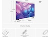 Samsung 65" Q6F QLED 4K smart-tv (2025) 60 - 69 tums TV