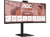 AOC 34" curved skärm CU34E4CW Bildskärmar