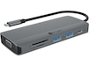 ICY BOX 10 i 1 USB-C Dockningsstation Dockningsstation och USB-hub