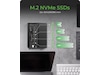 Icy Box M.2 NVMe SSD-kabinett Externa Chassi