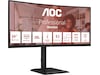 AOC 34" curved skærm CU34E4CV Bildskärmar