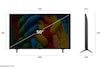LG 50'' Nano AI 4K 50NANO80A (2025) + Soundbar 50 - 59 tums TV