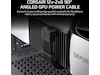 Corsair Typ 4 PSU 90° 12V-2x6 Stil B Kabel Tillbehör