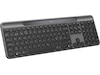 Logitech Signature Slim Solar+ Trådlöst tangentbord K980 (grafitgrå) Tangentbord