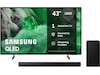 Samsung 43" Q7F2 QLED 4K Smart TV (2025) + Soundbar 20 - 49 tums TV