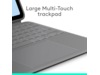 Logitech iPad Air 13" Combo Touch tangentbordsfodral (oxfordgrå) -B-Grade Demo övrigt i datorer