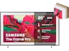 Samsung The Frame Pro 85" LS03FW + ram Beige Wood 60 - 69 tums TV