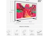 Samsung The Frame Pro 85" LS03FW + ram Beige Wood 60 - 69 tums TV