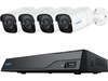 Reolink NVS8-5MB4 NVR med 4 kameror Övervakningskamera