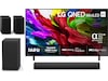LG 75'' QNED85 evo AI MiniLED 4k smart-TV (2025) + soundbar 60 - 69 tums TV