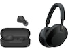 Sony WH-1000XM5 trådlösa hörlurar, over-ear (svart) + WF-510 öronsnäckor Hörlurar