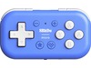 8BitDo Micro Bluetooth-spelkontroll (blå) Tillbehör till spelkonsoler