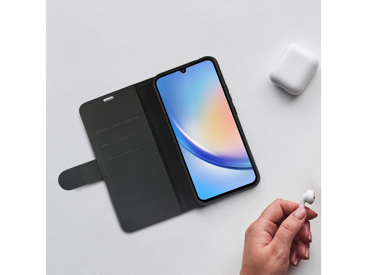 iiglo Galaxy A34 5G Plånboksfodral (svart) Mobilskal