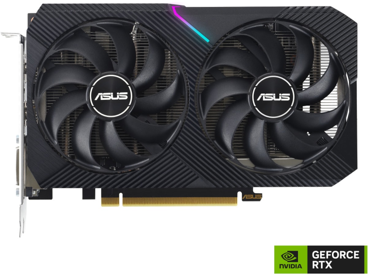 ASUS Dual GeForce RTX 3050 V2 OC Grafikkort