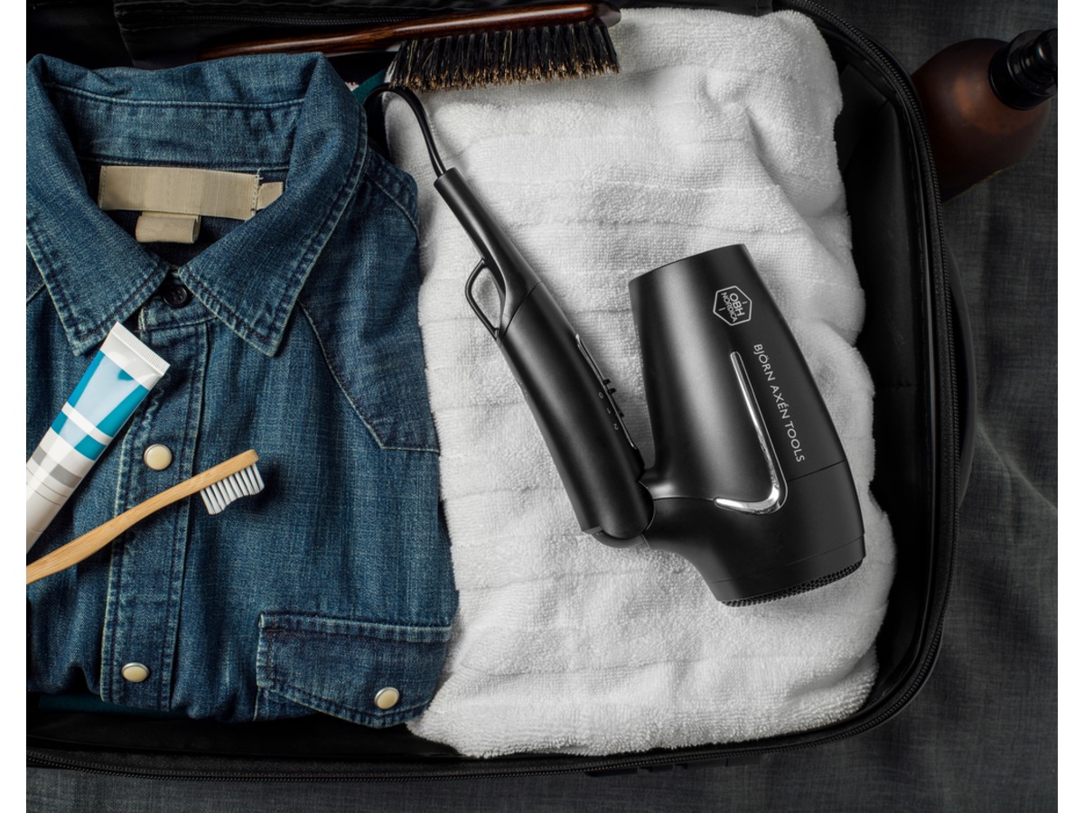 OBH Nordica Björn Axén Tools Flow Travel hårfön Hårvård & styling