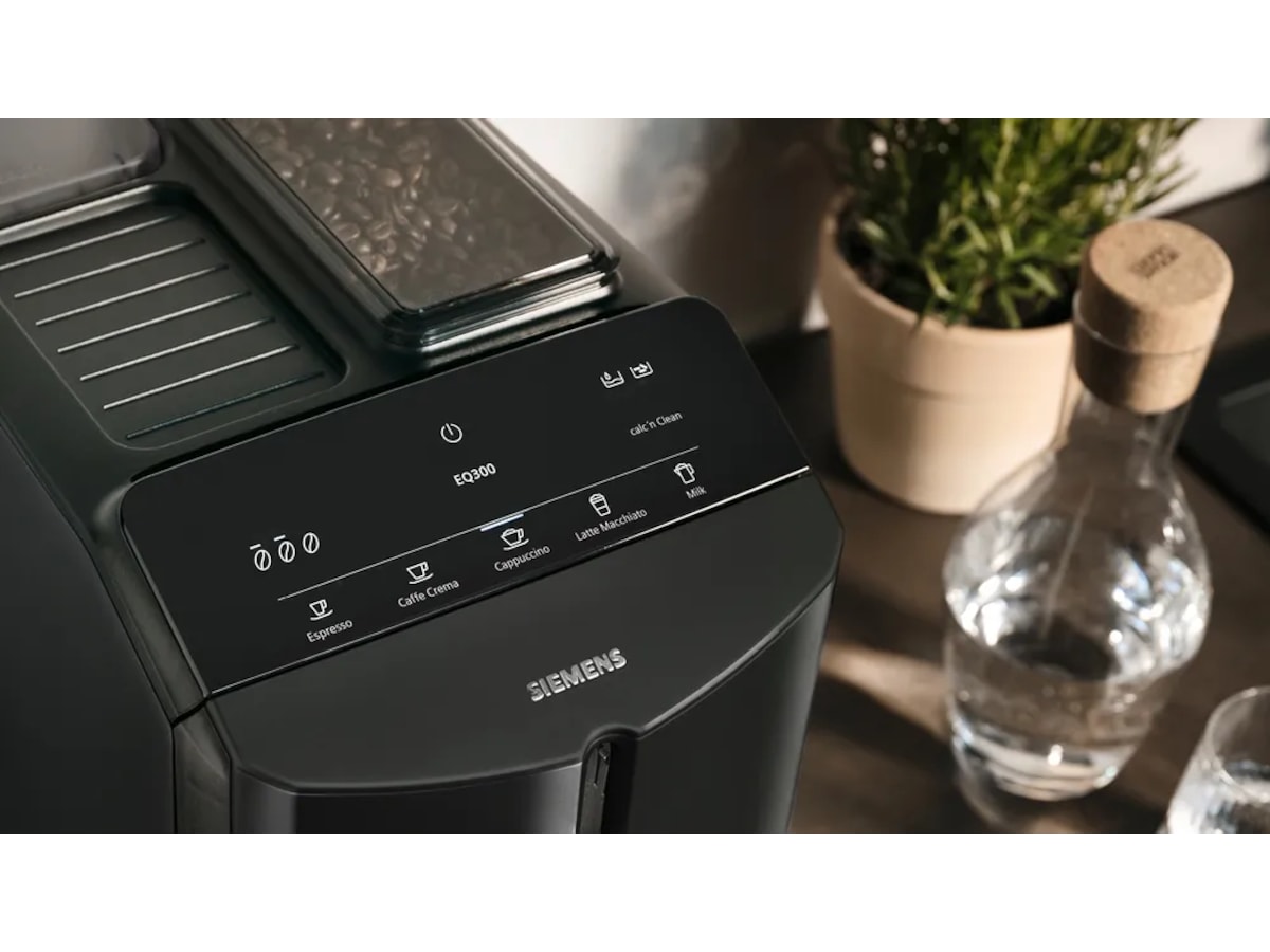 Siemens EQ300 Automatisk kaffemaskin TF301E09 Espressomaskiner