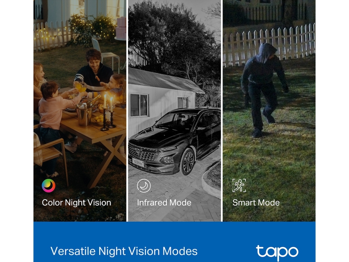 TP-Link Tapo C246D  Indoor/Outdoor Dual Lens övervakningskamera Övervakningskamera