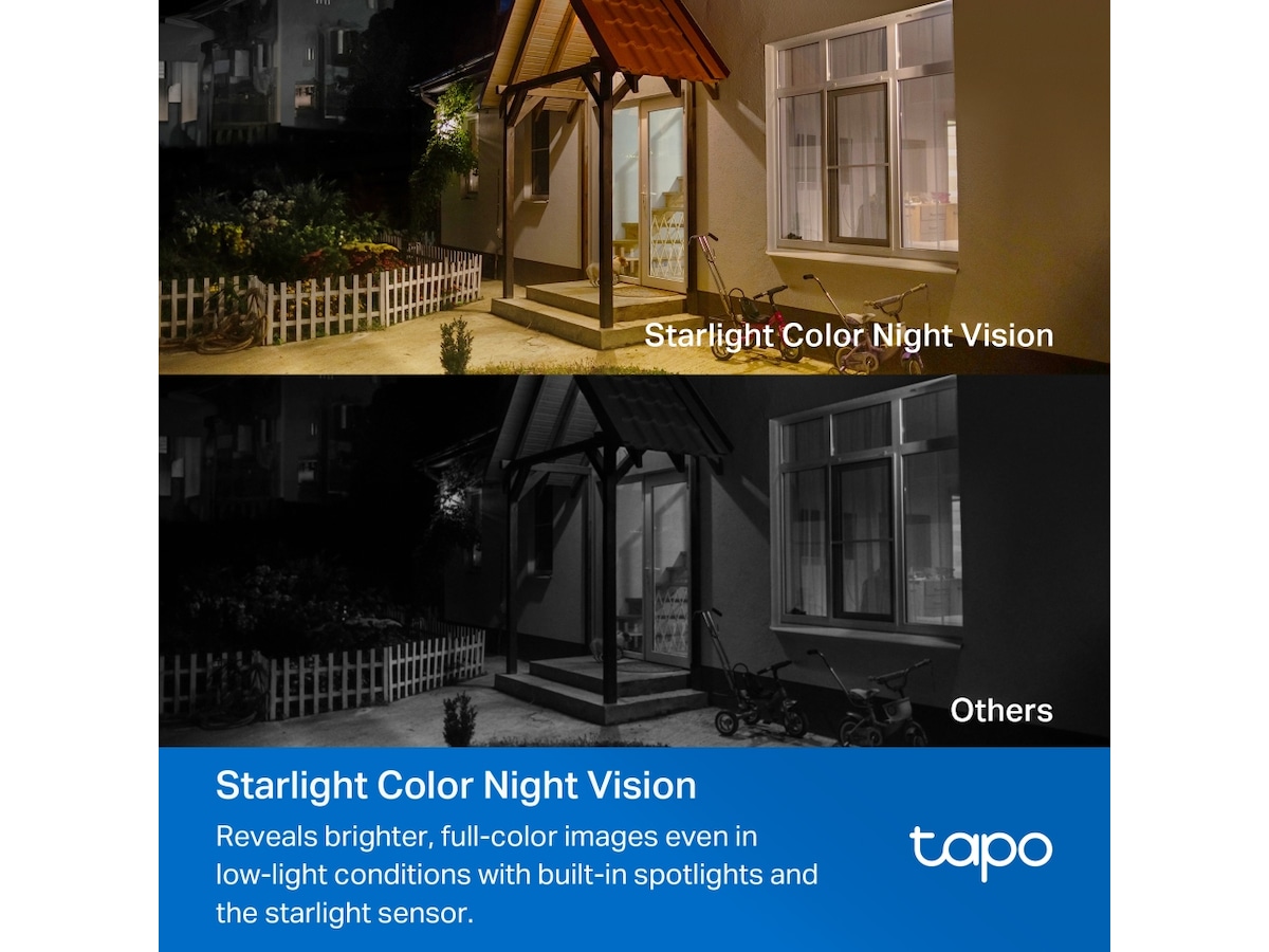 TP-Link Tapo C460 batteridrevet udendørs sikkerhedskamera Övervakningskamera