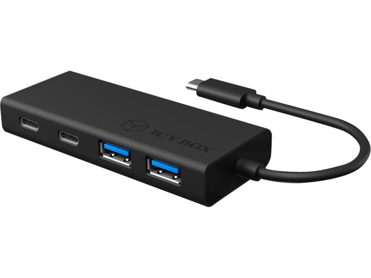 ICY BOX USB-C-hub Dockningsstation och USB-hub