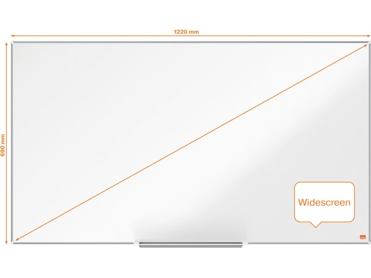 Nobo Whiteboard Impression Pro Widescreen 55" emaljerad magnetisk tavla Whiteboards