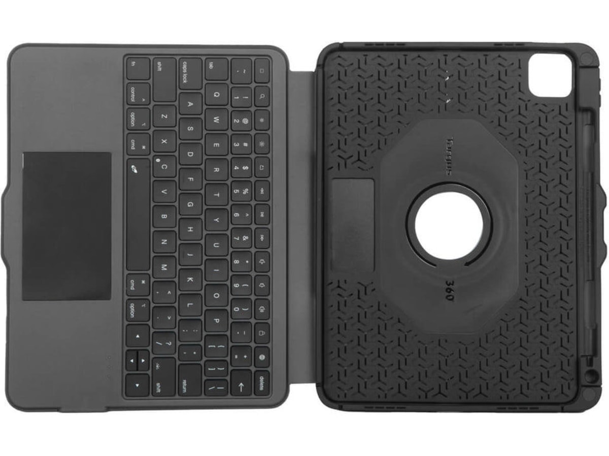 Targus iPad 10,9/11/Air 11" (M2/M3) VersaVu Tangentbordfodral (svart) Tangentbord och pennor