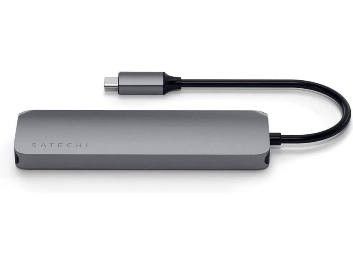 Satechi USB-C Multiport Pro Adapter 4K HDMI Dockningsstation och USB-hub