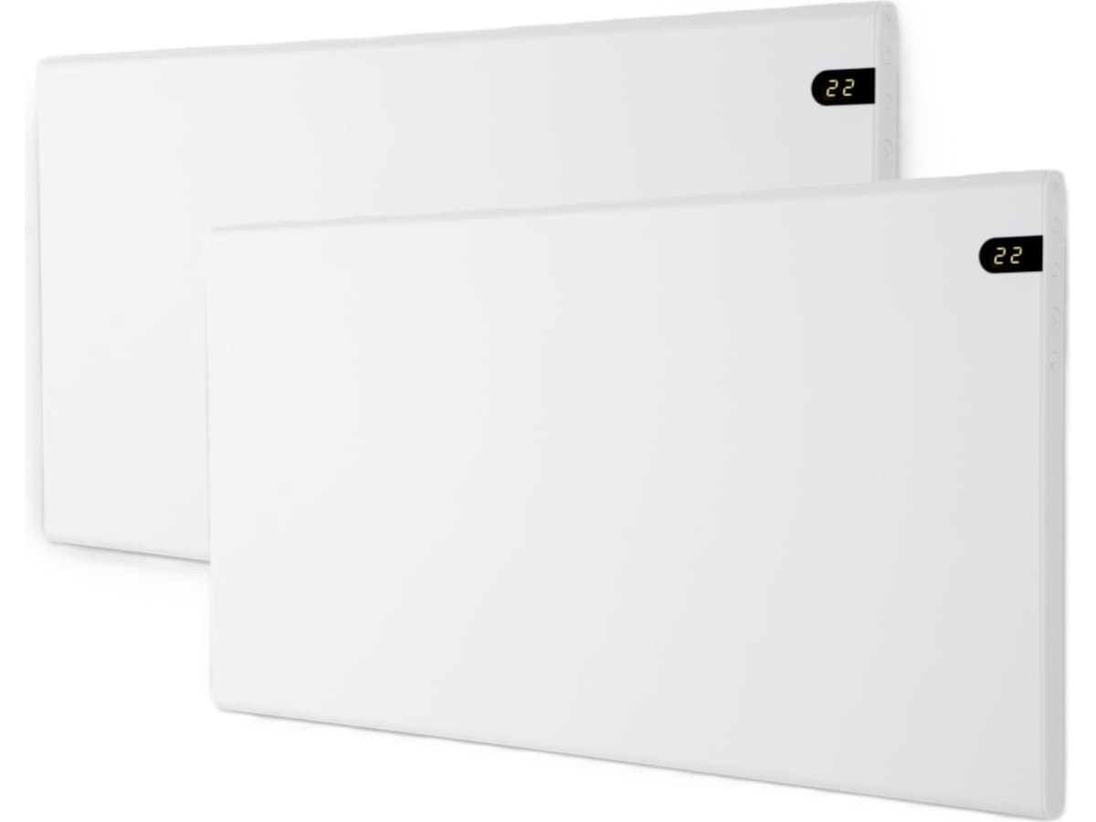 Adax Neo Basic Panelradiator 1000W (vit) 2-pack Panelelement