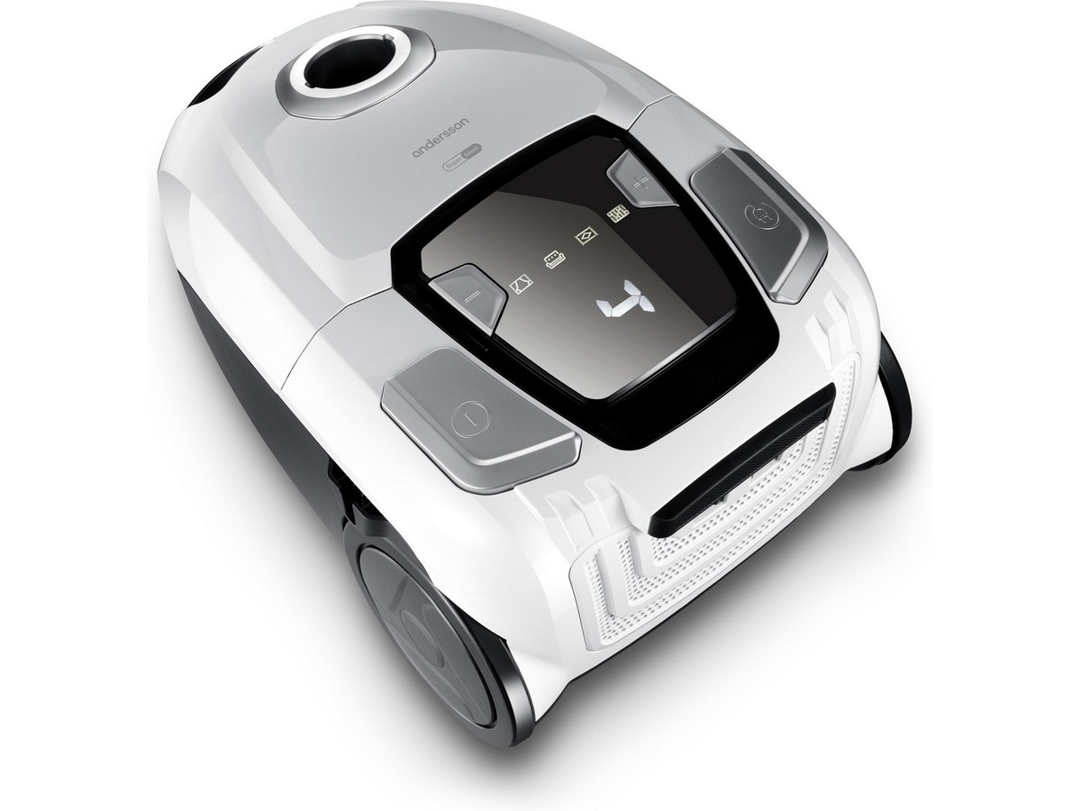 Andersson VMC-W3000 dammsugare med extra munstycken (vit) Dammsugare