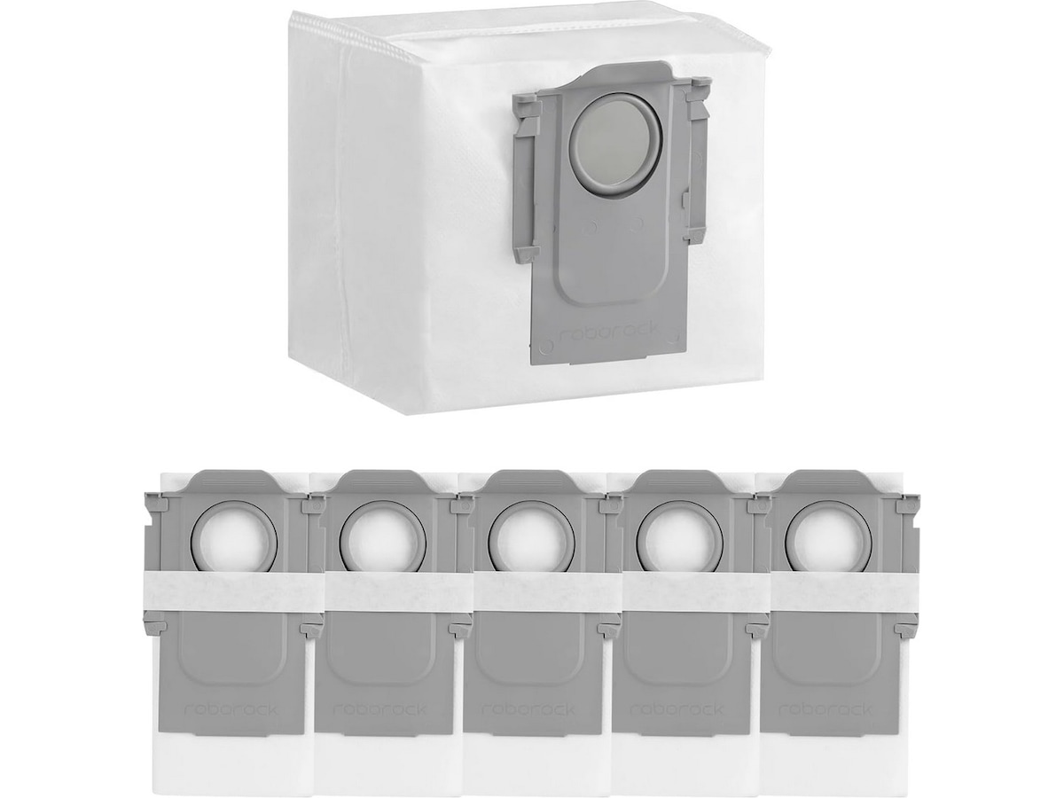 Roborock støvpose til ladestation 6 stk Tillbehör för dammsugare & rengöring