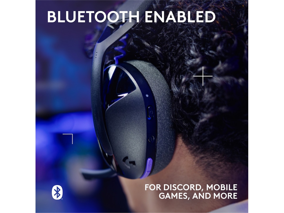 Logitech G321 Lightspeed Trådlöst Gamingheadset (svart) Gamingheadset