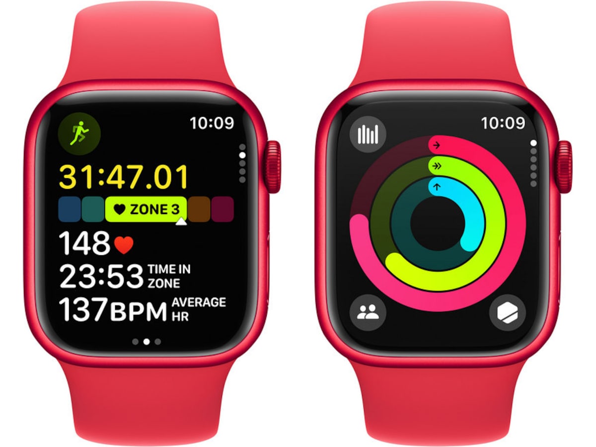 Apple Watch Series 9 41mm GPS + LTE Aluminium (PRODUCT)RED Smartwatches