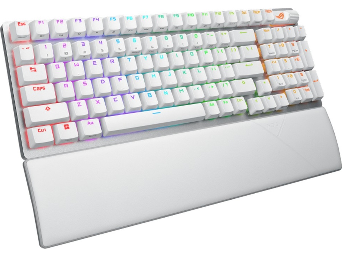 ASUS ROG Strix Scope II 96 trådlöst speltangentbord (vit) Gamingtangentbord